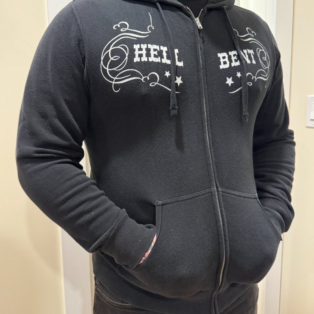 Vintage Punk hoodie, Too Fast brand, soft - Picture 3 of 4